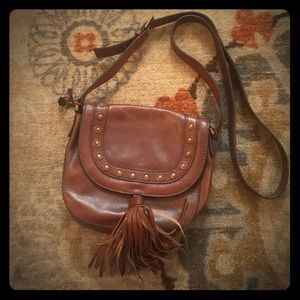 Fossil leather crossbody purse & wallet